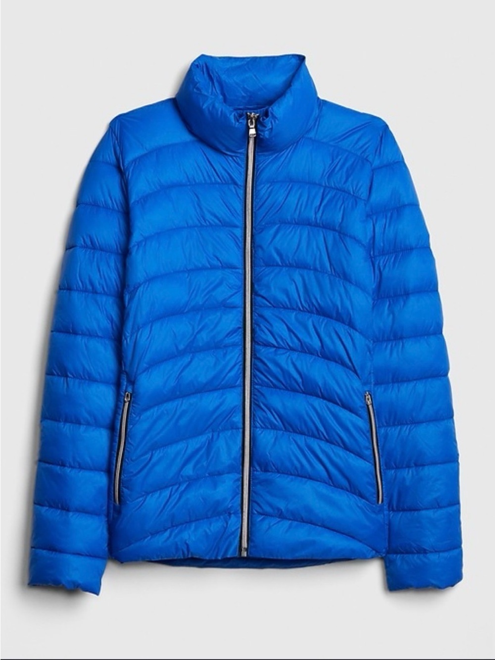 Gap ColdControl Lightweight Puffer Jacket Blue